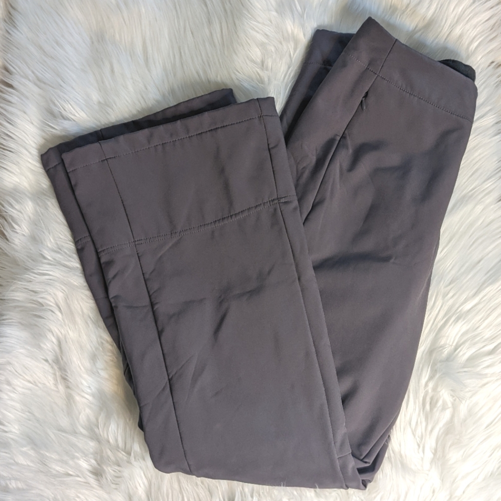 Free Country Gray Ski/Snowboarding Snow Pants Size L Bootcut